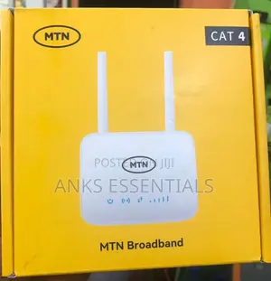 Original MTN Router – 4g Lte Speed | Plug Play Internet