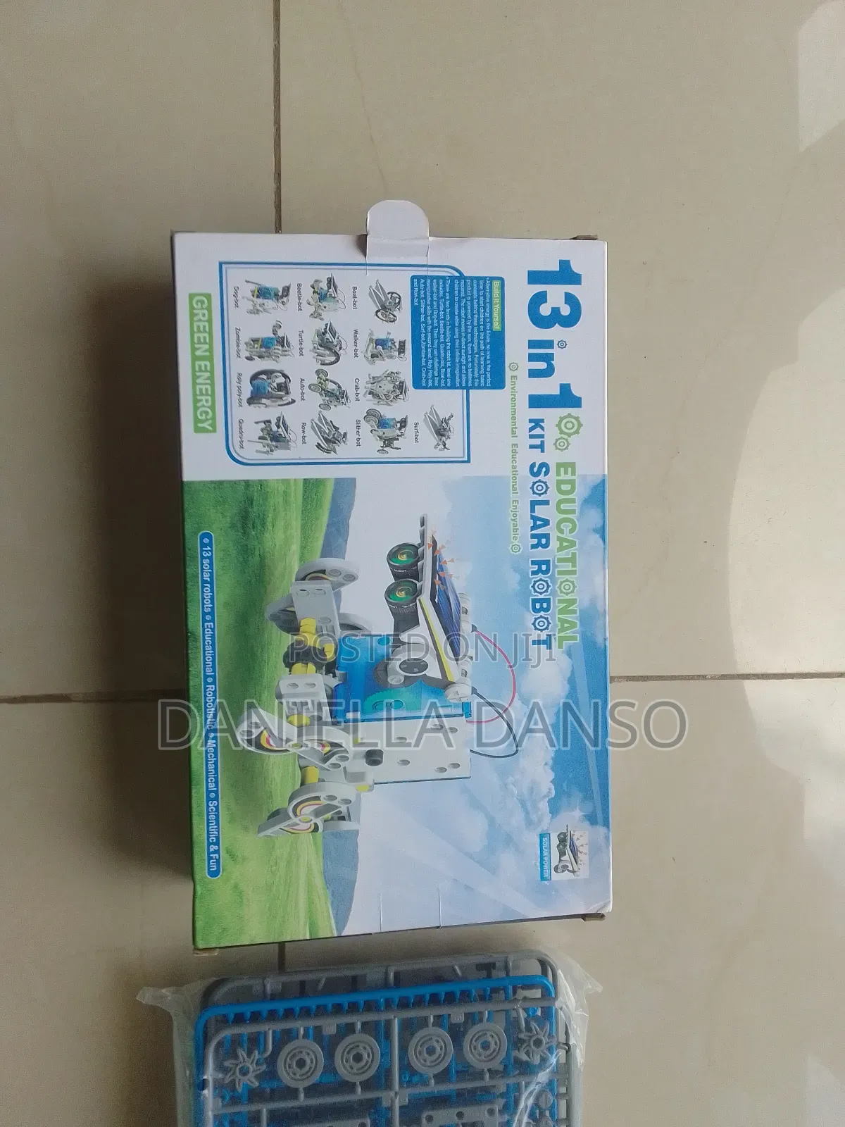 Solar Robot for Kids to Build Their Own Robots in Different Designs