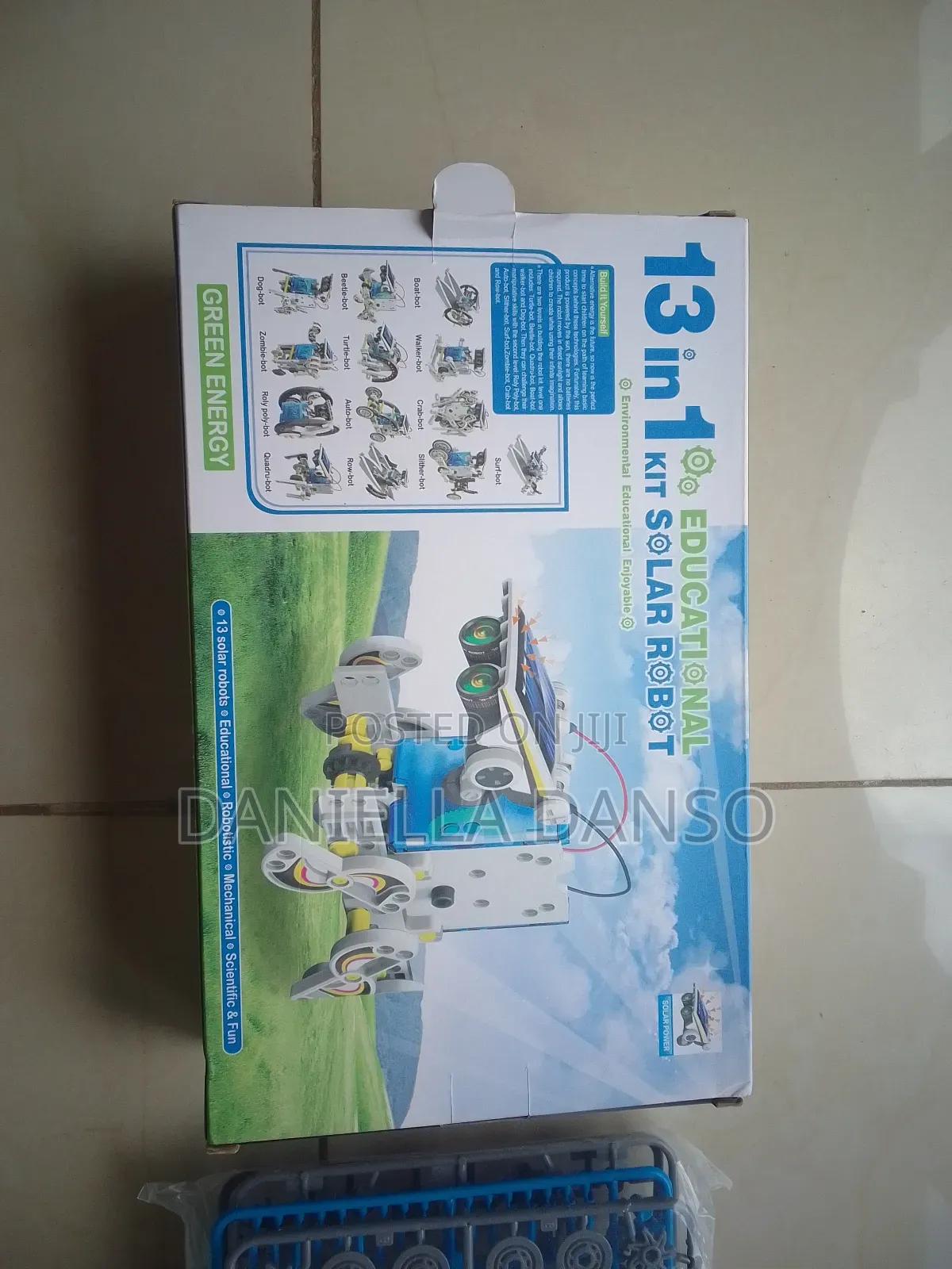 Solar Robot for Kids to Build Their Own Robots in Different Designs
