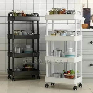 4-Tier Rolling Storage Utility Cart