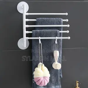 5-Bar Rotating Kitchen Towel Rack