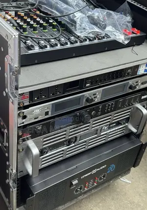 Fully Loaded Amplifier Rack