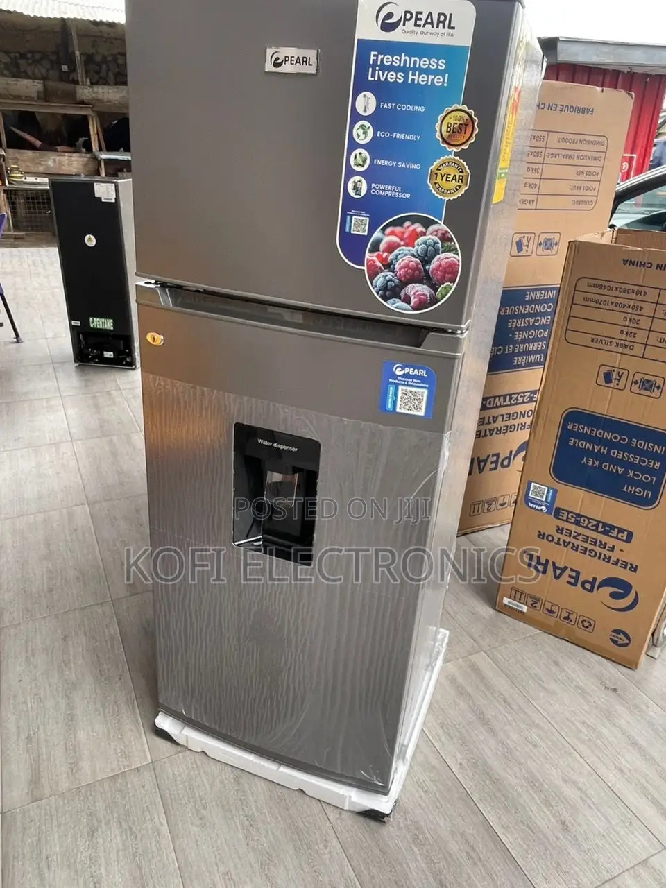 Chillstream Pearl 204l Double Door Refrigerator for Smart Homes