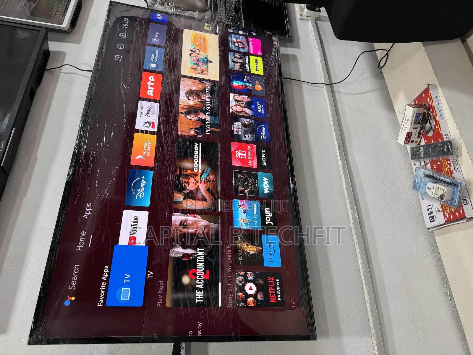 55inches Full Digital Satellite Android Ultra Hd Led Smart Sony Tv