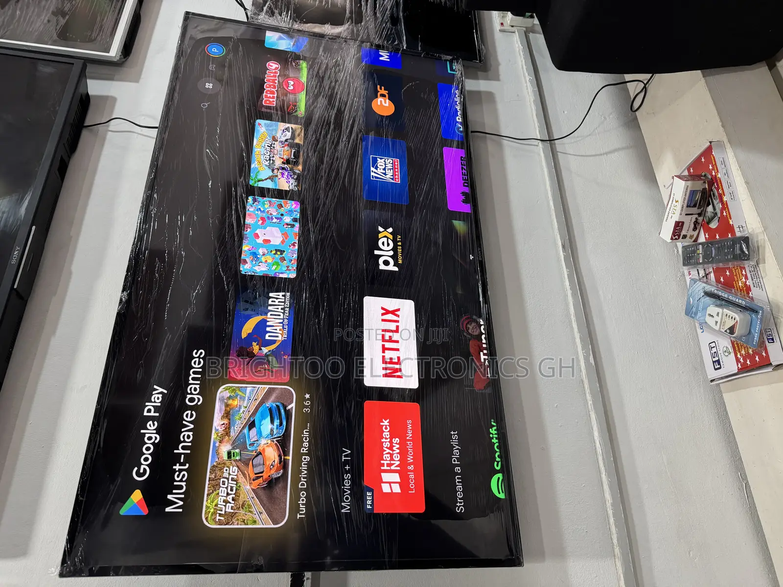 55inches Full Digital Satellite Android Ultra Hd Led Smart Sony Tv