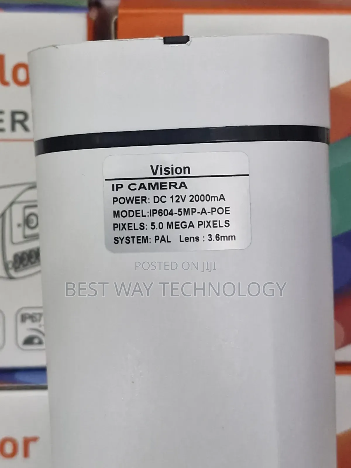 5mp Ip Outdoor Camara Full Colour With Voice