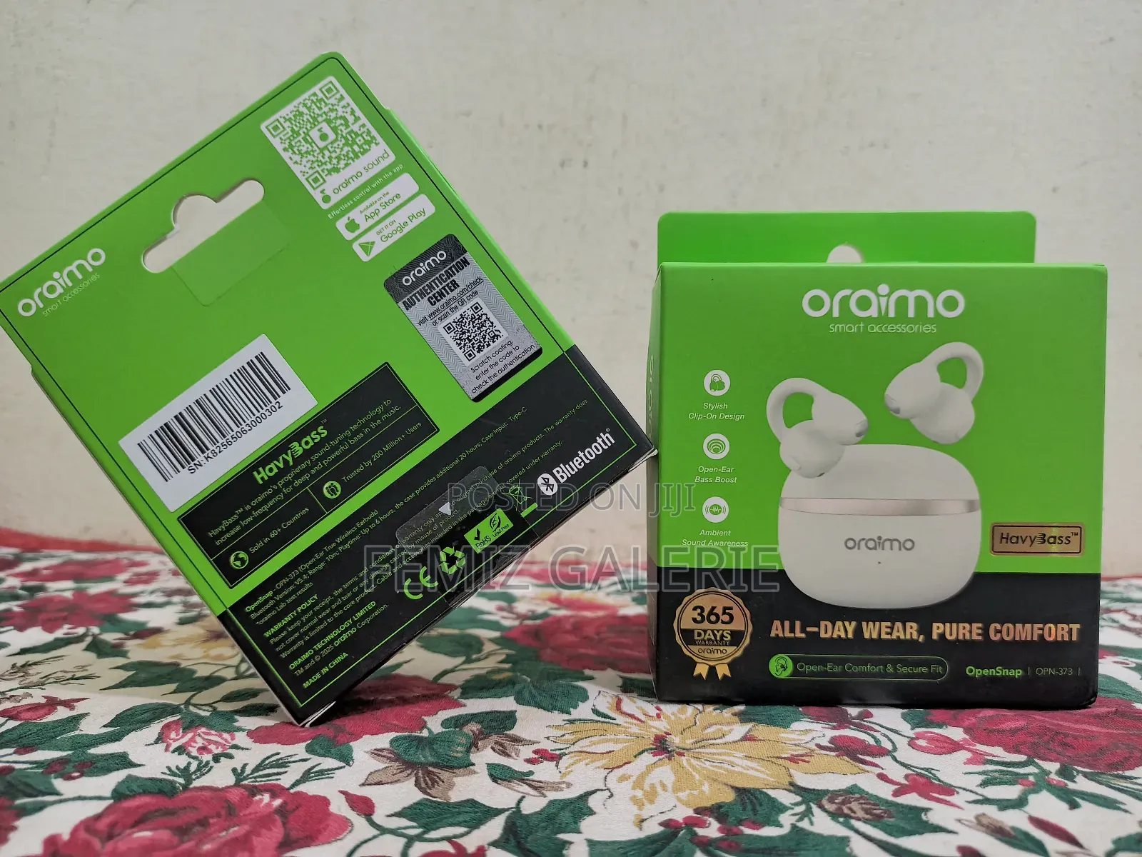 Oraimo Opensnap Clip-on True Wireless Headphones