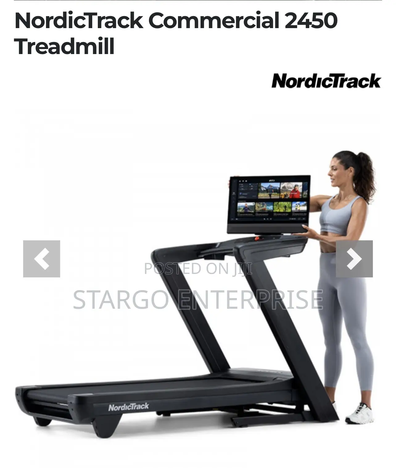 Nordic-Track 2450 Treadmill Commercial