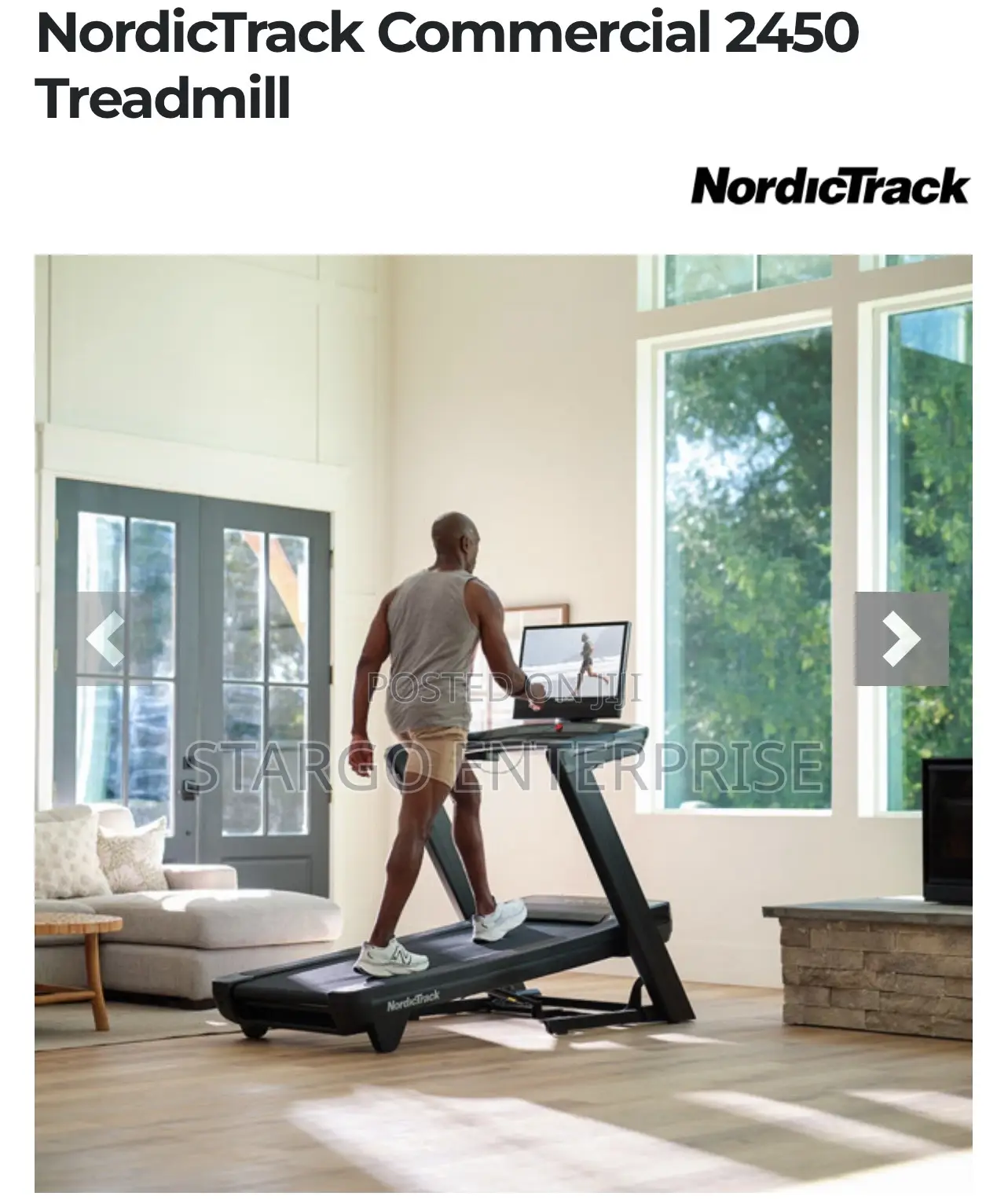 Nordic-Track 2450 Treadmill Commercial