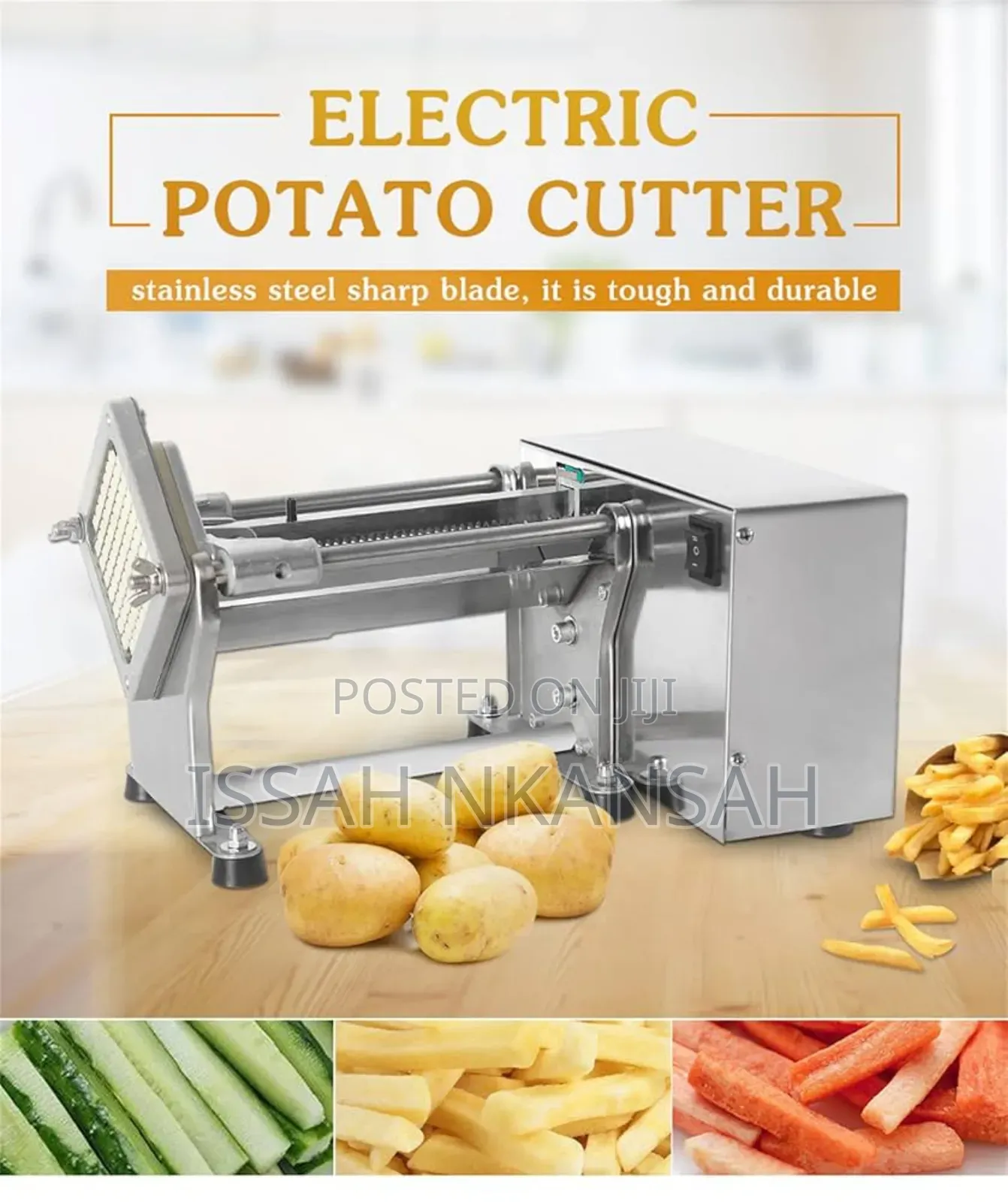 Heavy-duty Potato And Vegetable Cutting Machine