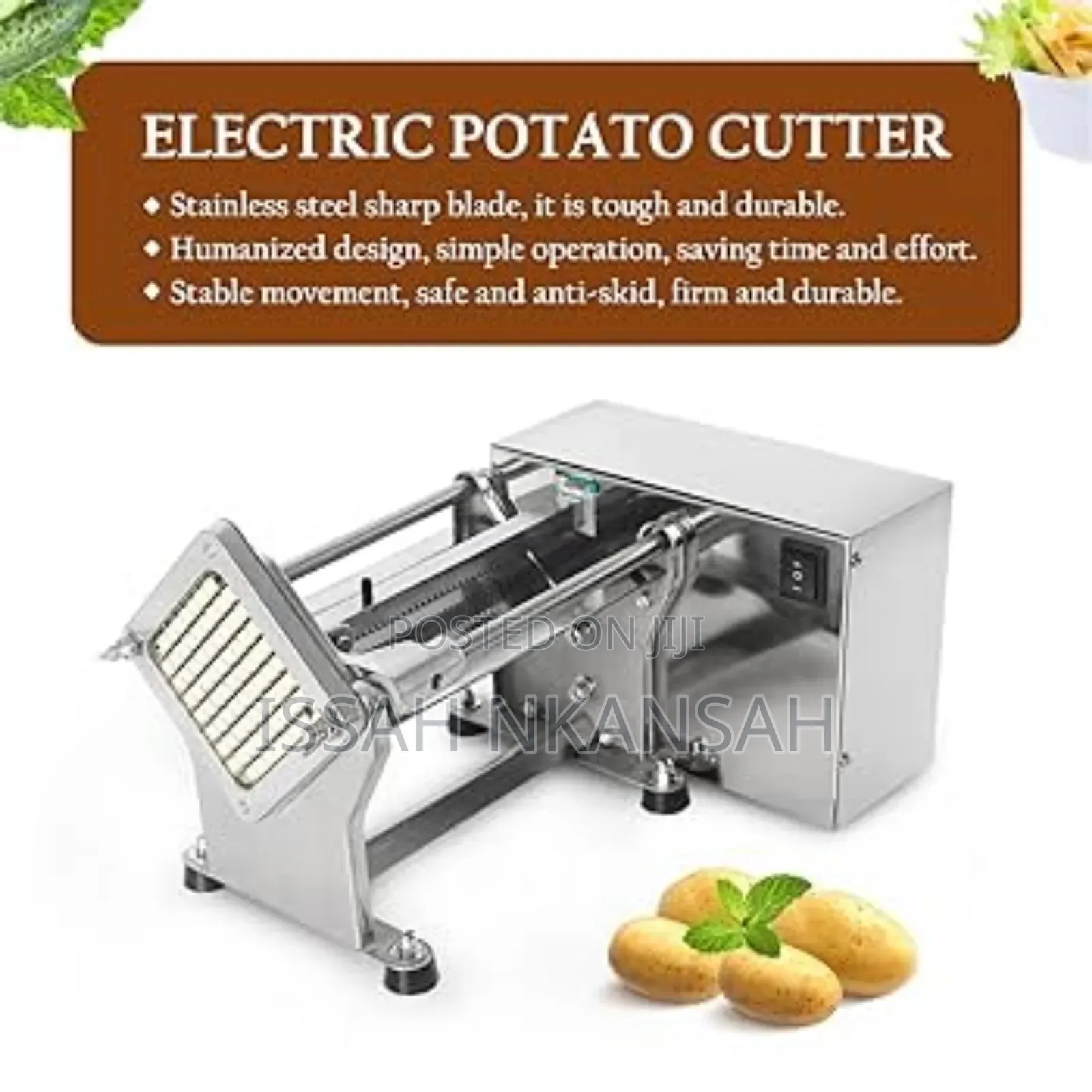 Heavy-duty Potato And Vegetable Cutting Machine