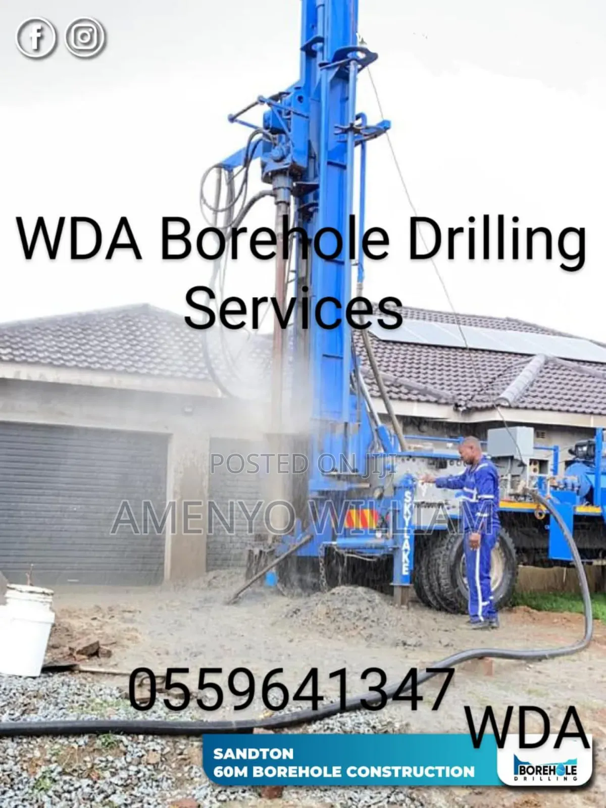 Borehole Drill