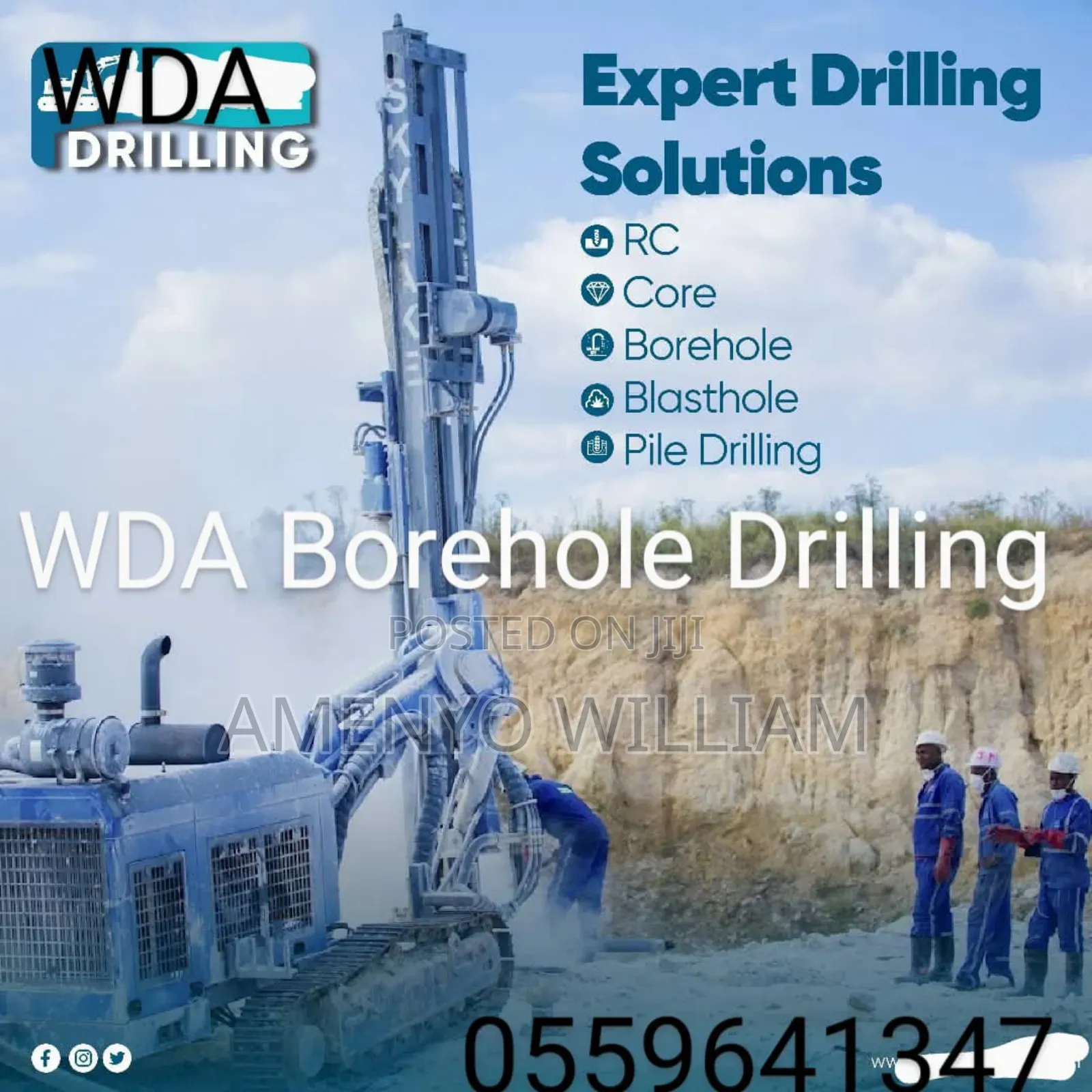 Borehole Drill