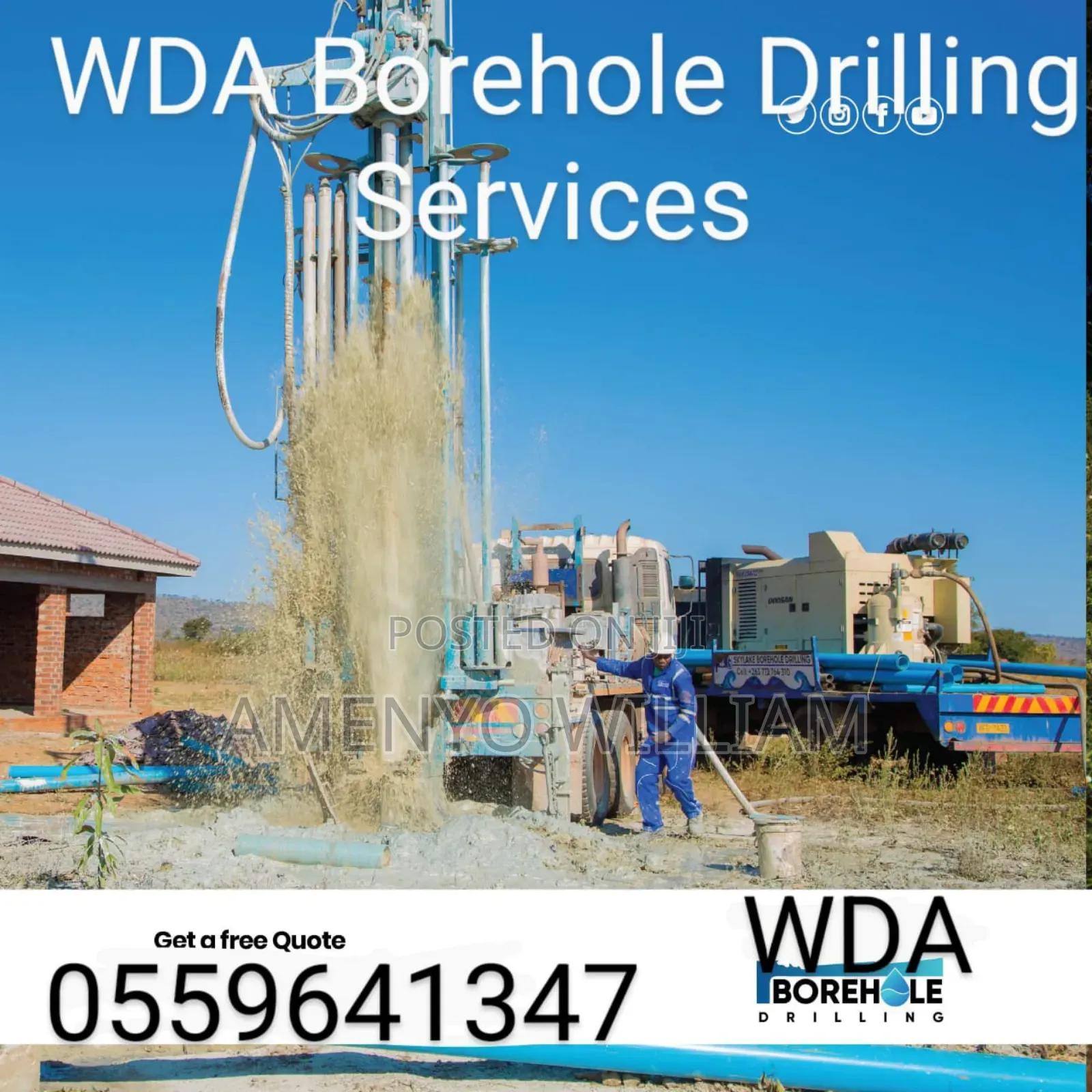 Borehole Drill