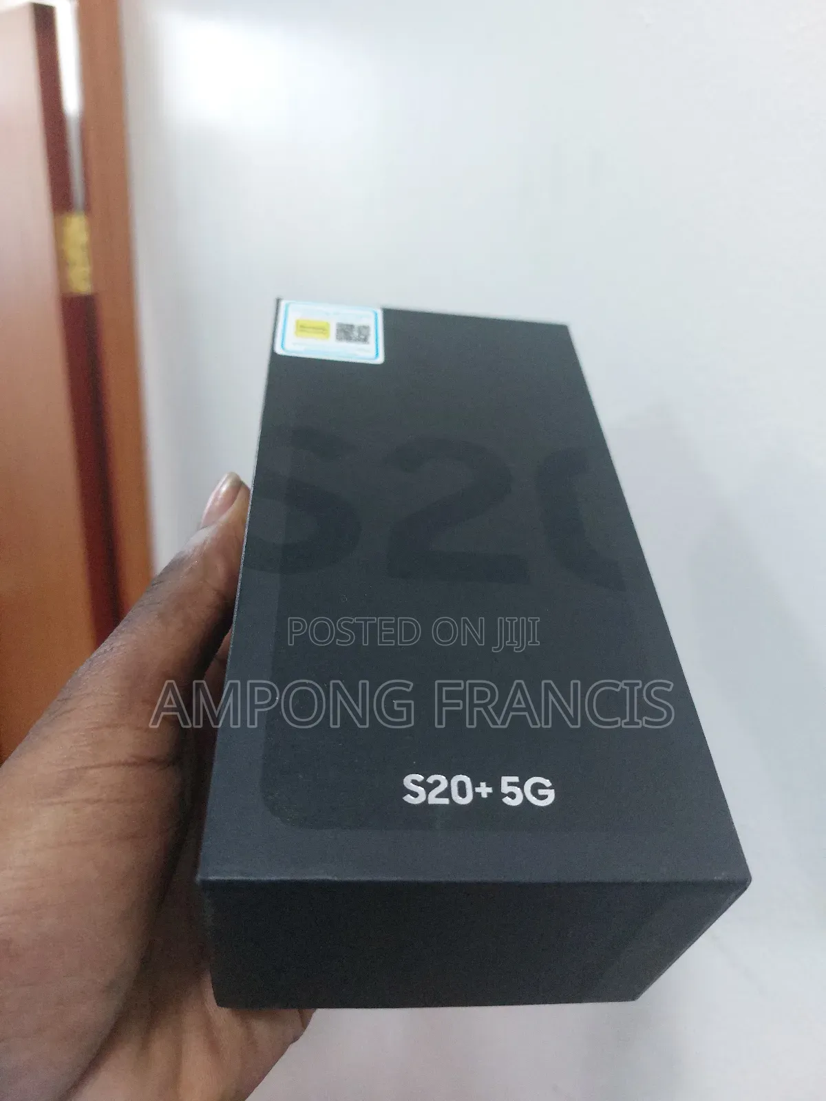 New Samsung Galaxy S20+ 5G 256 GB Black