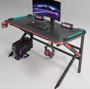 RGB Lighting Gaming Office Desk