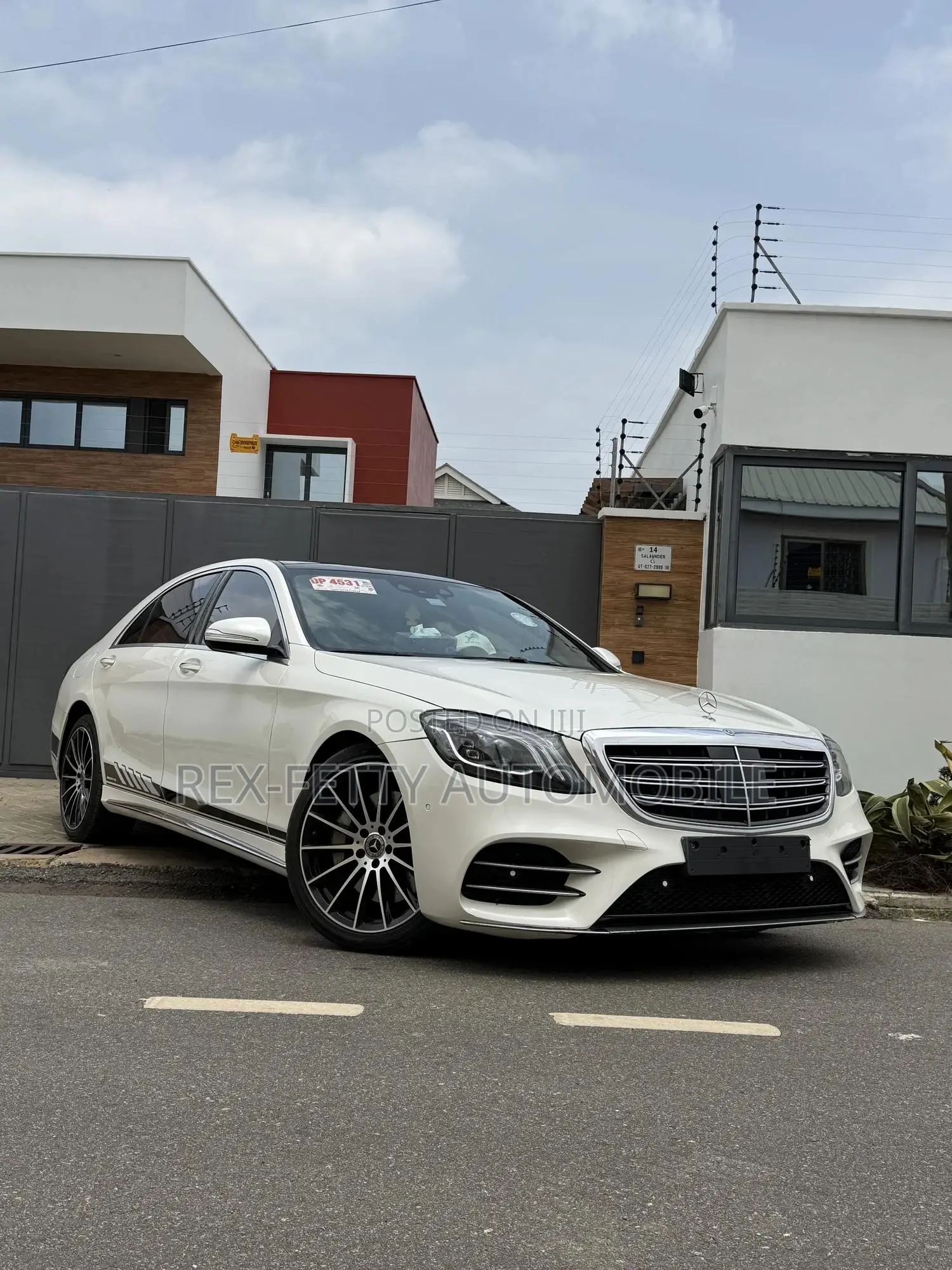 Mercedes-Benz S-Class S 550 2014 White