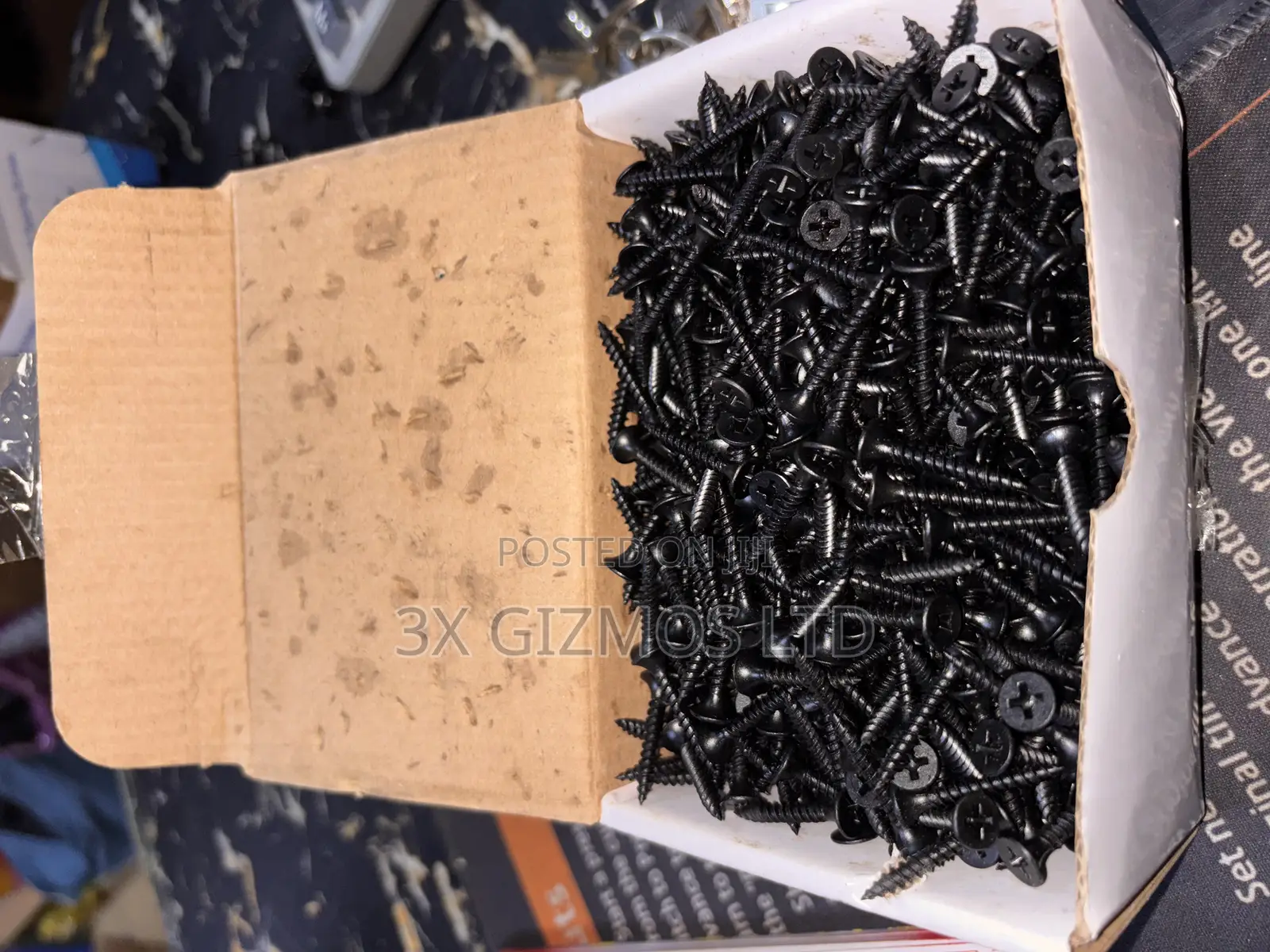 6x1”, 8x3/4, 8x1” Tapping Screws