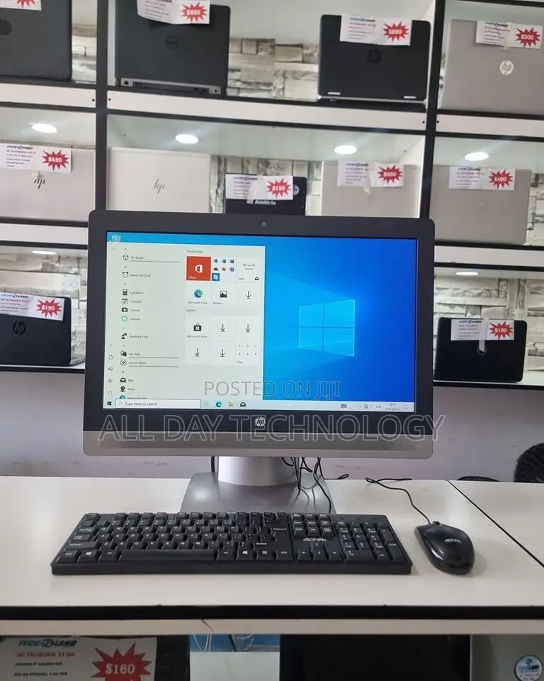 Desktop Computer HP ProOne 400 G3 8GB Intel Core I7 SSD 256GB