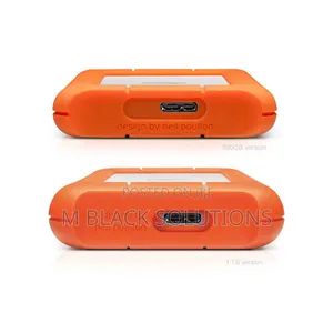 Lacie Rugged Mini 1tb External Hard Drive Portable HDD