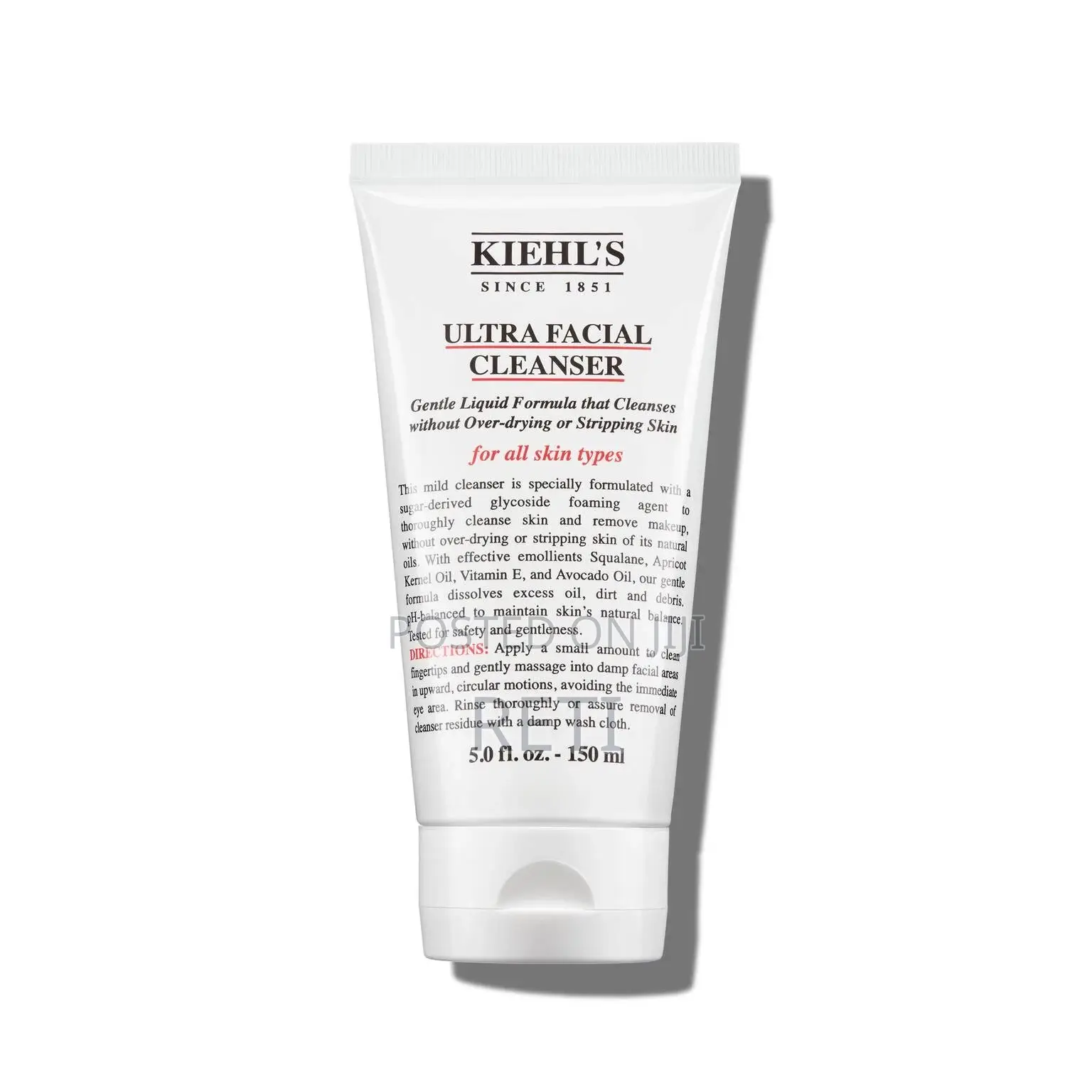 Kiehls Ultra Facial Cleanser. The 100/100 if You Know, You Know Brand.
