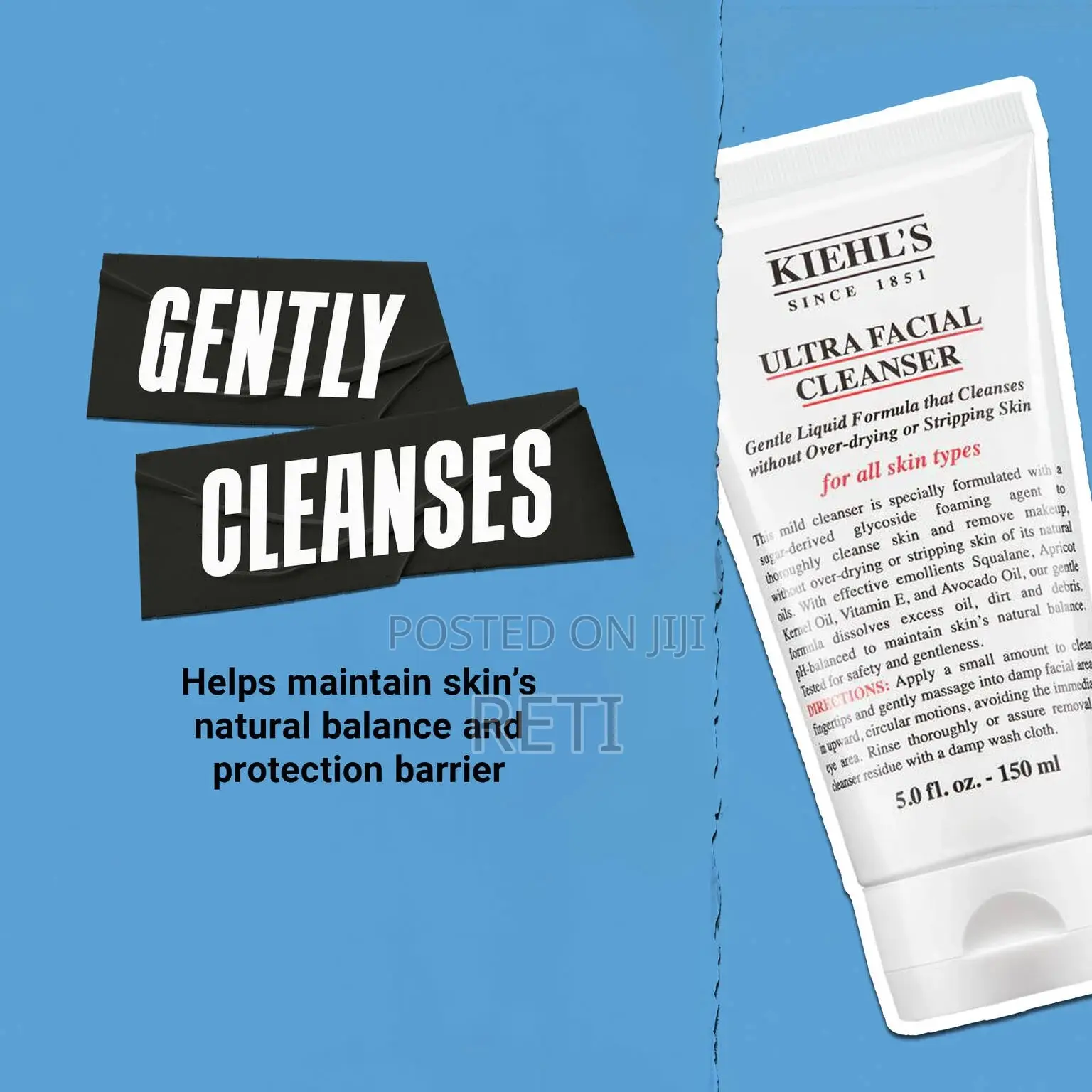 Kiehls Ultra Facial Cleanser. The 100/100 if You Know, You Know Brand.