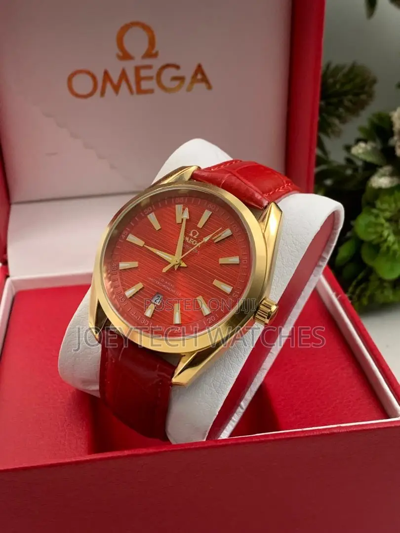 Omega Leather Watch