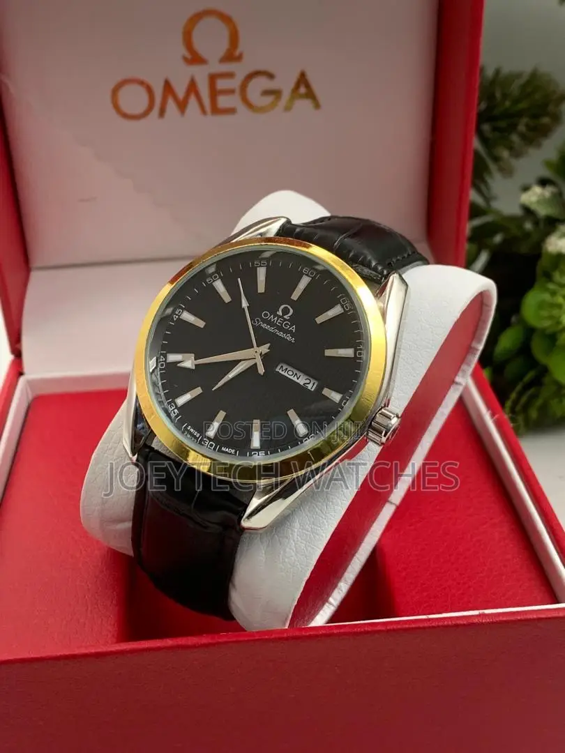 Omega Leather Watch