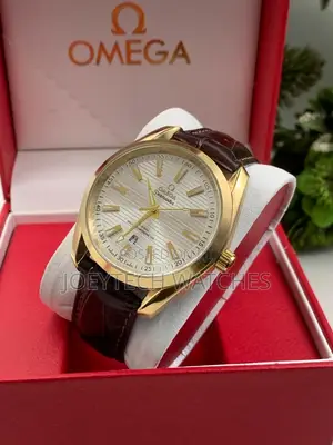 Omega Leather Watch