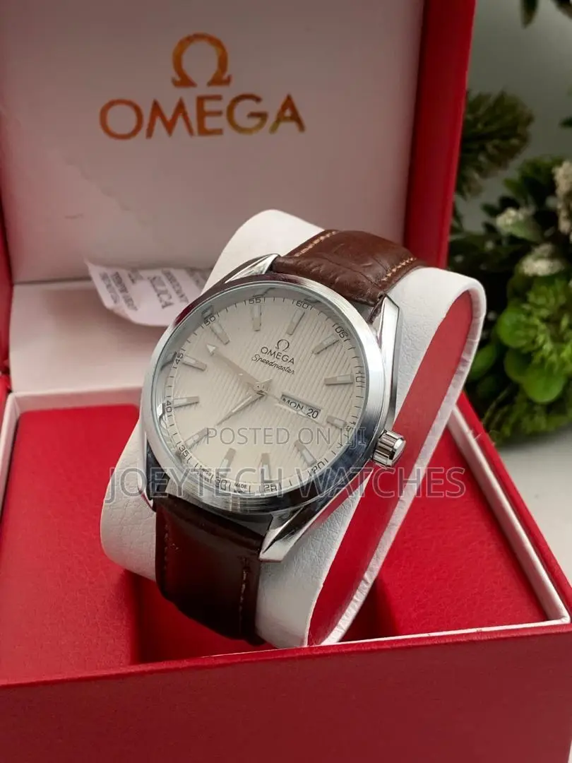 Omega Leather Watch