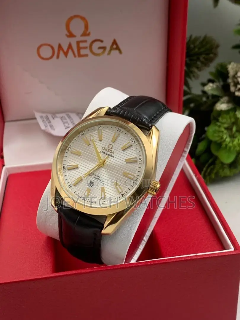 Omega Leather Watch