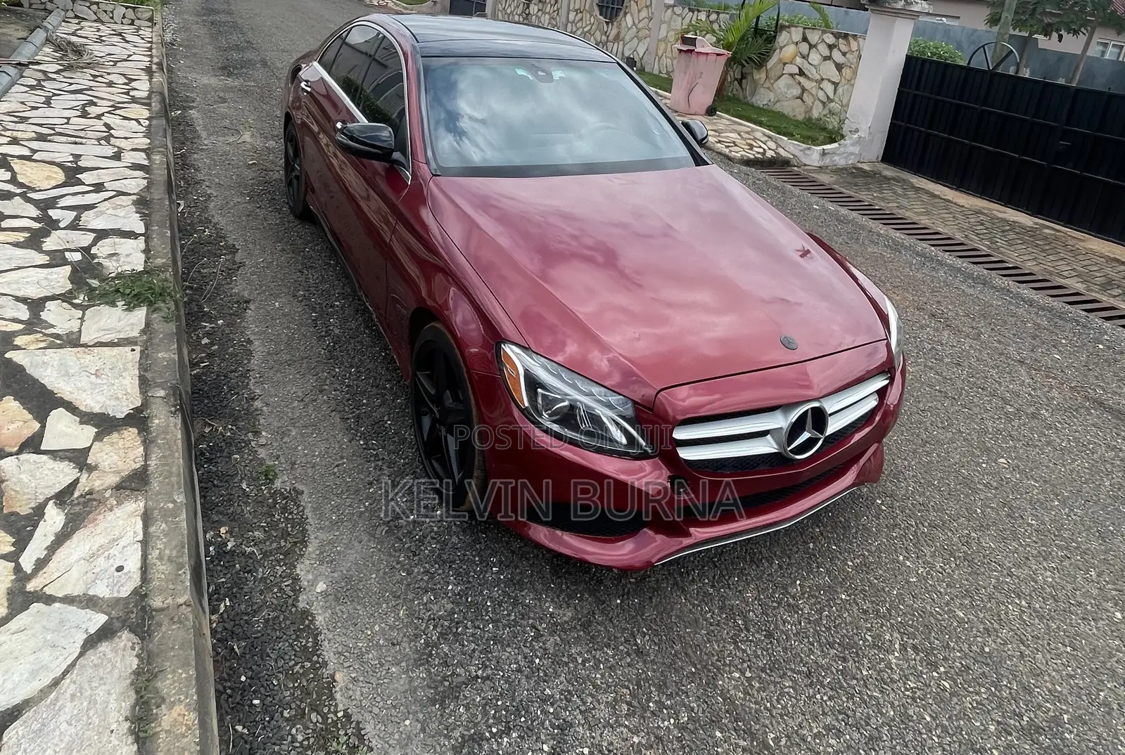 Mercedes-Benz C300 Sport 4Matic Sedan AWD (2.0L 4cyll 7A) 2016 Red