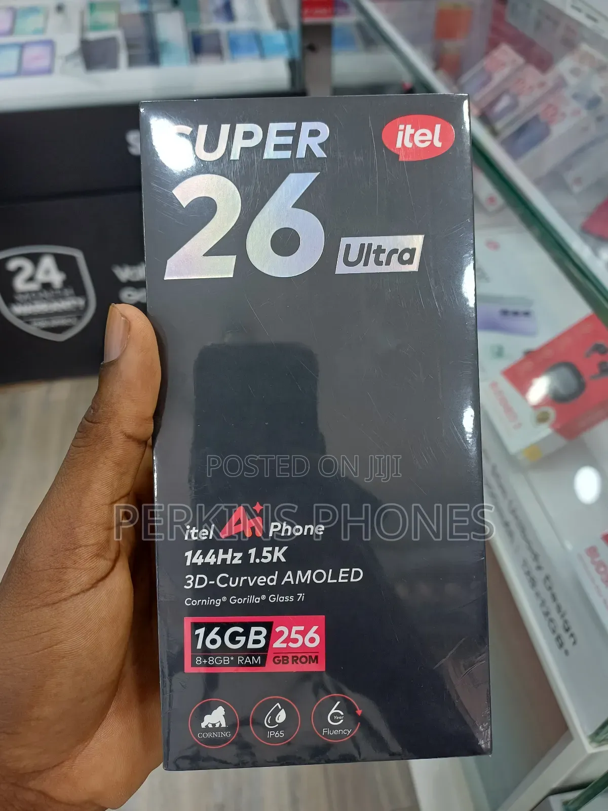 New Itel S26 Ultra 256 GB Black