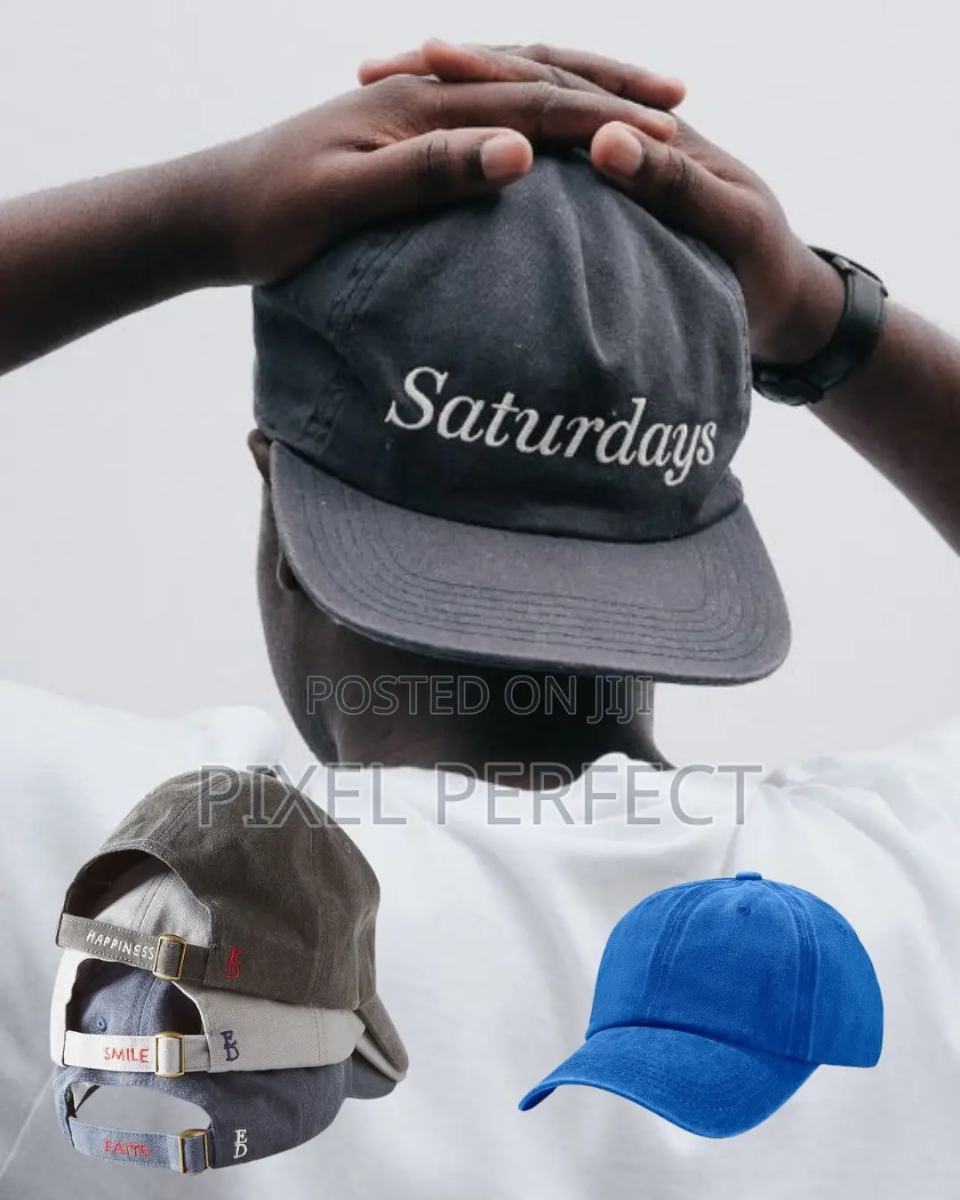 Caps With Branding - High Quality