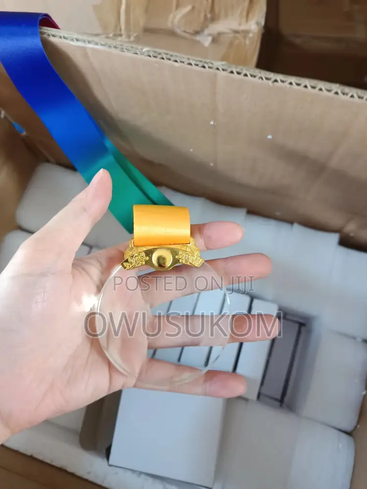 Transparent Award Medals