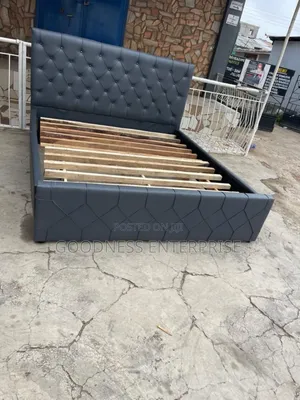 Leather Queens  Bed Frame