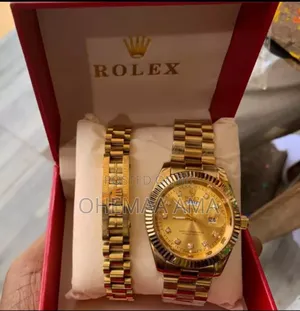 Rolex Watch With Bracelet