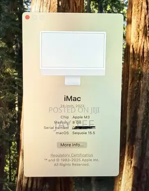 Desktop Computer Apple iMac M3 8GB Apple M3 SSD 512GB