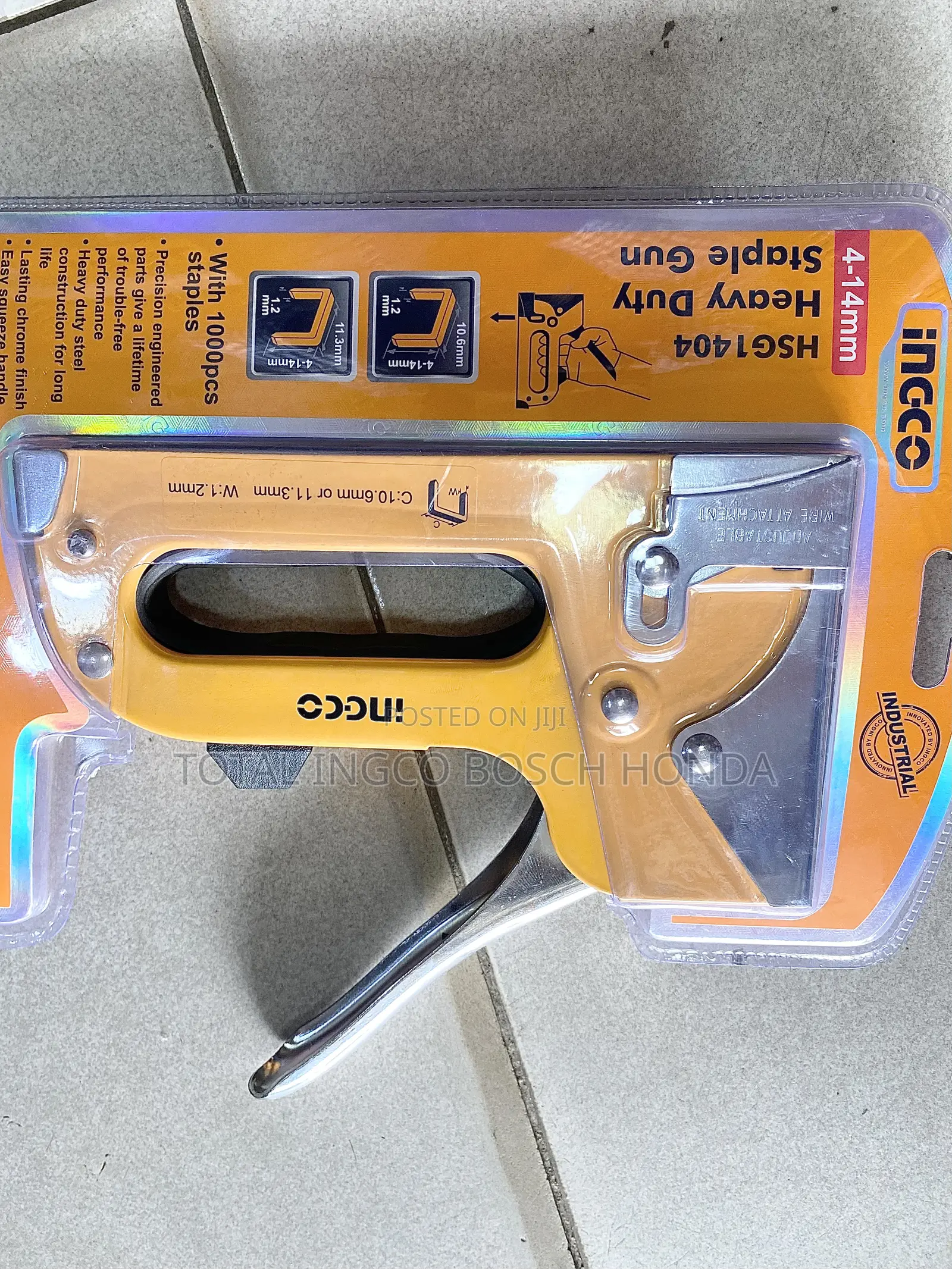 Stapler Industrial Type With Pins Smooth, Reliable Performance