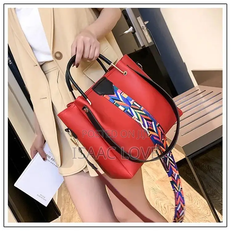 4in1 Ladies Handbag - Red