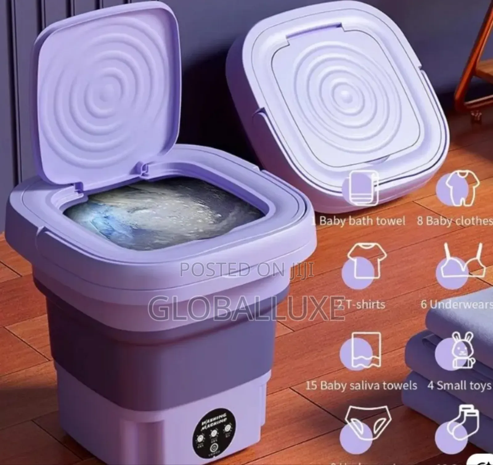 Brand New Mini Washing Machine – Portable Energy Efficient