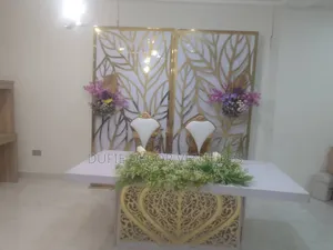 Rent a Table and Chair and Back Drop