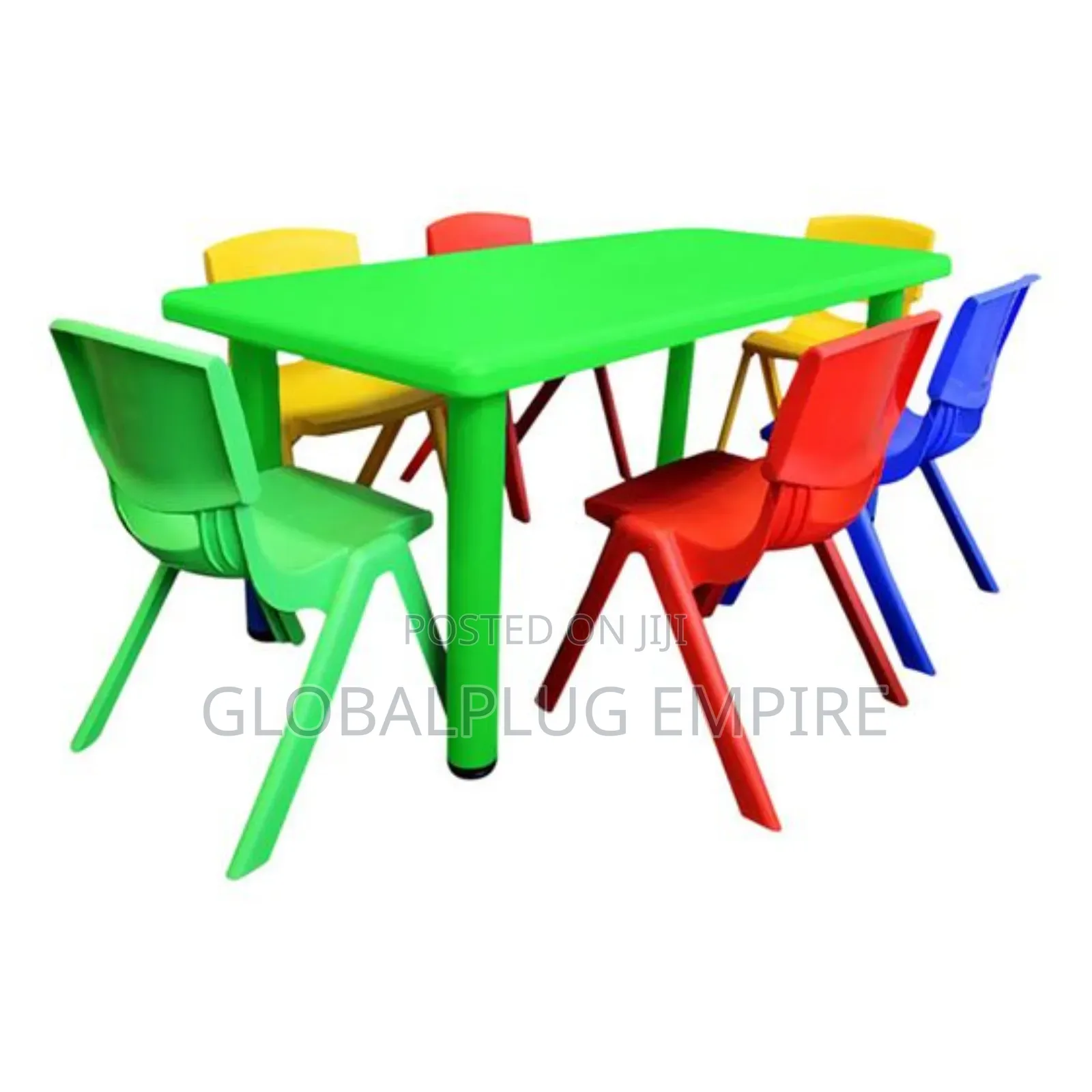 Kids’ Round Learning Table With Chairs Fun Comfortable Study Time