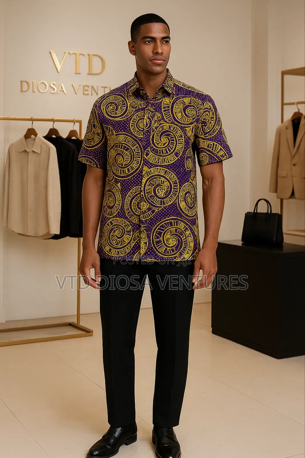 Stylish African Print Shirts for Men