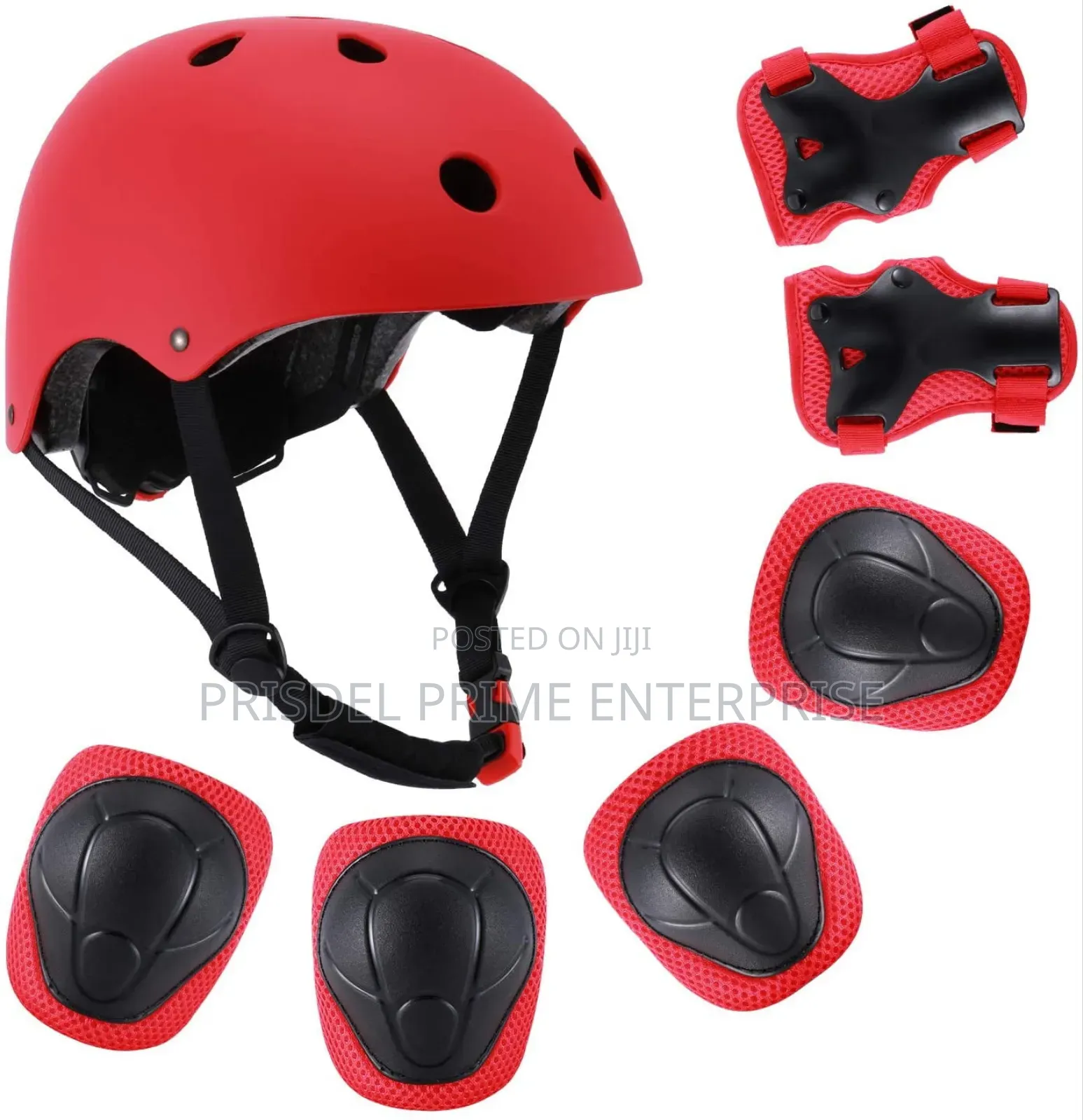 Kids Helmet And Protection Set