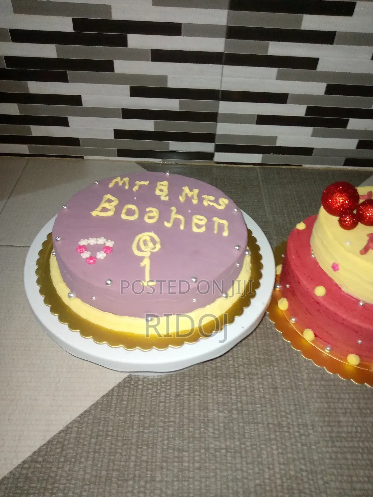 Birthday and Anniversary Cakes