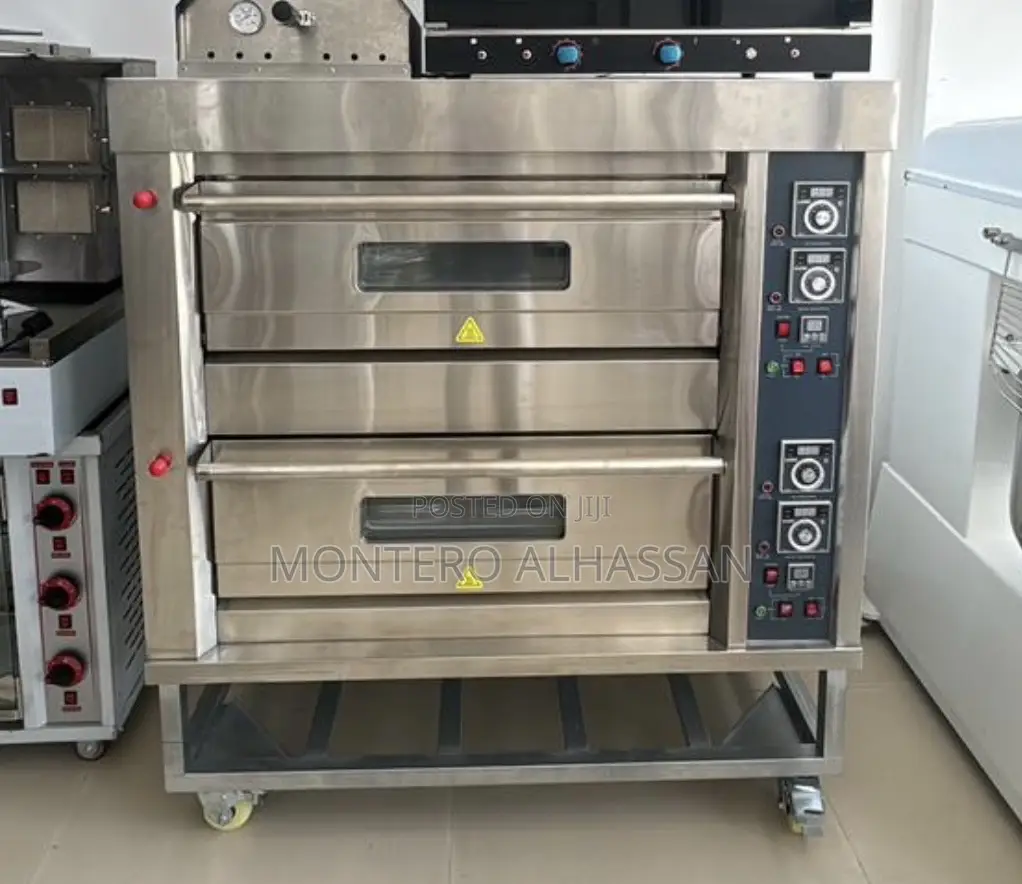 Gas Oven 2 Deck 4 Trays