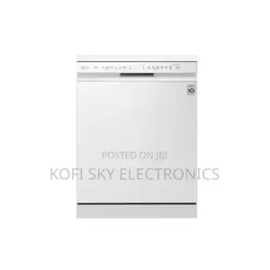 Lg Dishwasher 12 Plate Silver Free Stand