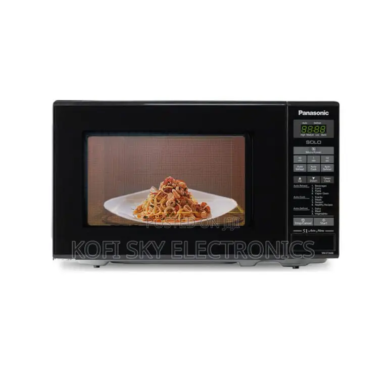 Panasonic Microwave Solo 23 LTR BLK 800w