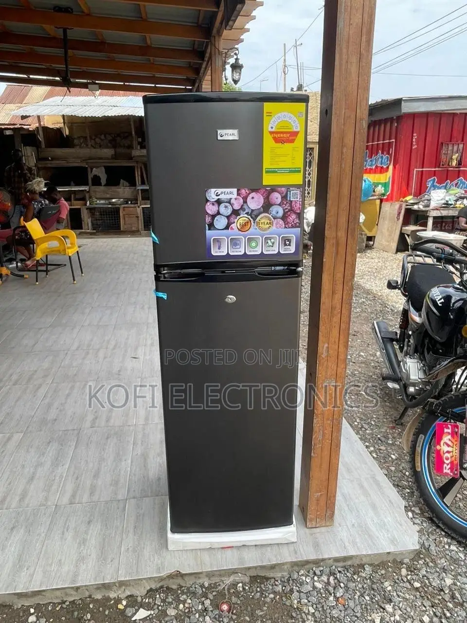 Premium Dual- Pearl 166l Refrigerator Stylish Reliable Cooling